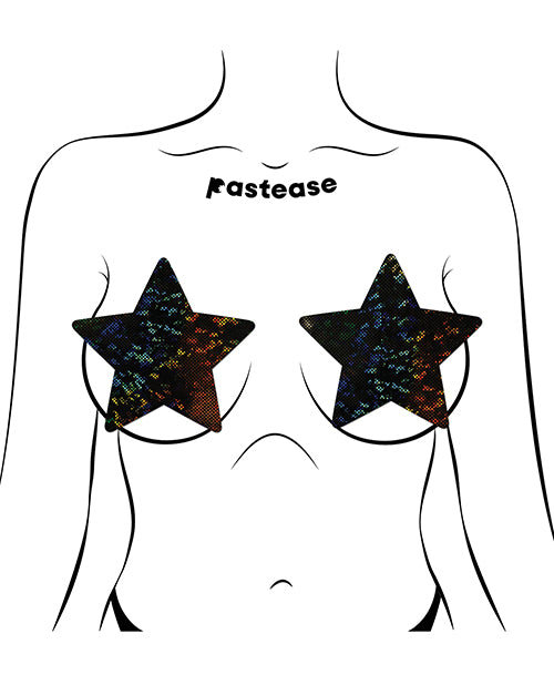 Pastease Coverage Disco Star - Black O/s