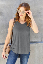 Basic Bae Full Size Round Neck Tank - Spicy and Sexy