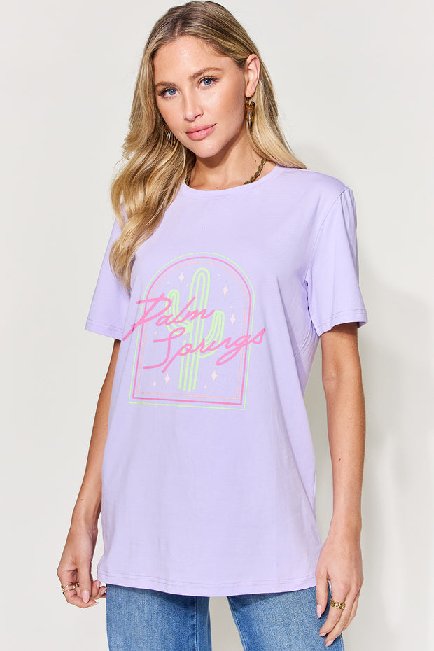 Simply Love Full Size Graphic Round Neck Short Sleeve T-Shirt - Spicy and Sexy