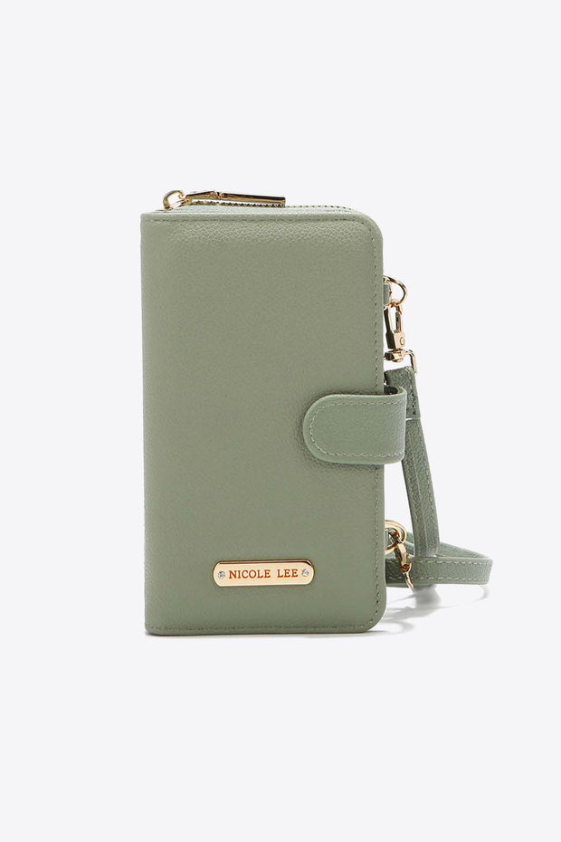 Nicole Lee USA Two-Piece Crossbody Phone Case Wallet - Spicy and Sexy