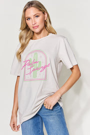 Simply Love Full Size Graphic Round Neck Short Sleeve T-Shirt - Spicy and Sexy