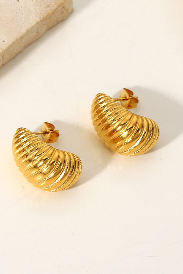 Shell Shore Spiral Stud Earrings - Spicy and Sexy