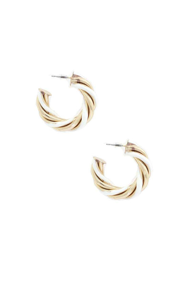 Twisted Open Circle Earring - Spicy and Sexy