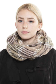 Multi Plaid Infinity Scarf - Spicy and Sexy