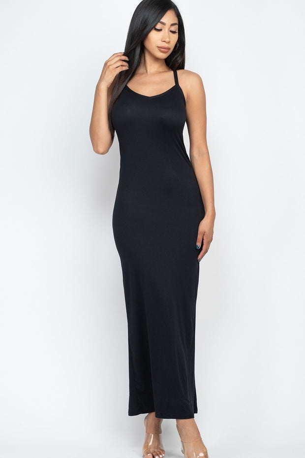 Racer Back Maxi Dress - Spicy and Sexy