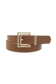 Outline Cutout Square Buckle Belt - Spicy and Sexy