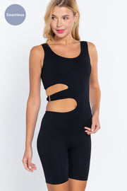 Suave Cut-Out Seamless Romper - Spicy and Sexy