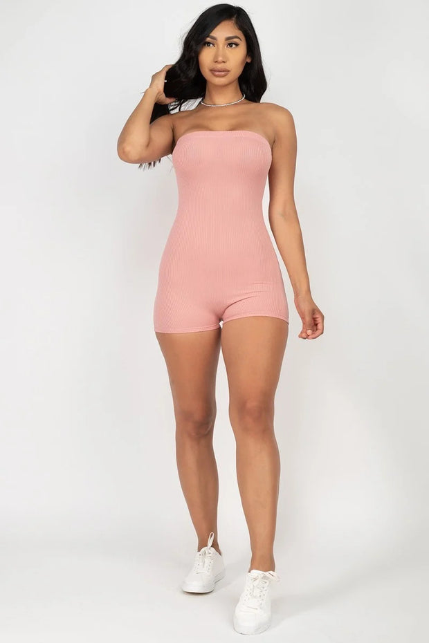 Fitted Tube Romper - Spicy and Sexy