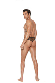Men's Fishnet Thong Back Brief - Spicy and Sexy