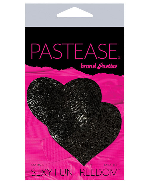 Pastease Basic Liquid Heart - Black O/s - Spicy and Sexy