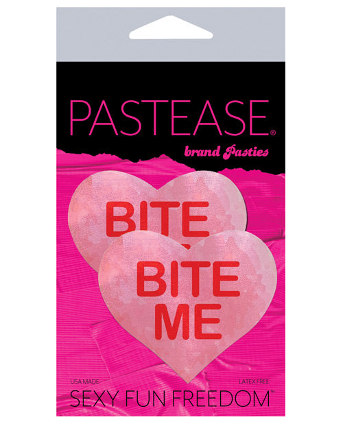 Pastease Bite Me Heart - Pink-red O-s - Spicy and Sexy