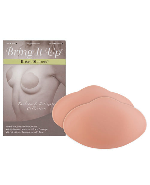 Bring It Up Breast Shapers - Nude C-d Cup 25 Or More Uses - Spicy and Sexy