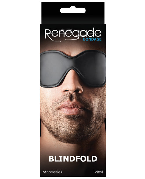 Renegade Bondage Blindfold - Black - Spicy and Sexy