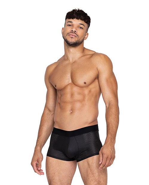 Master Trunks With Contoured Pouch Black