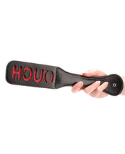 Shots Ouch Ouch Paddle - Black - Spicy and Sexy