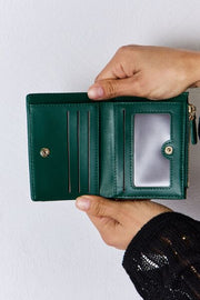 David Jones Texture PU Leather Mini Wallet