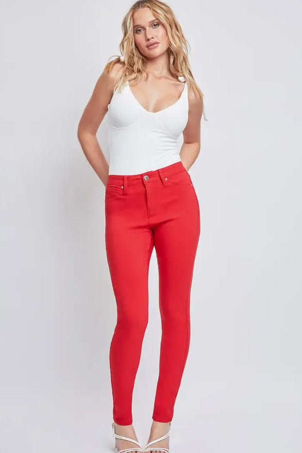 YMI Jeanswear Full Size Hyperstretch Mid-Rise Skinny Jean - Spicy and Sexy