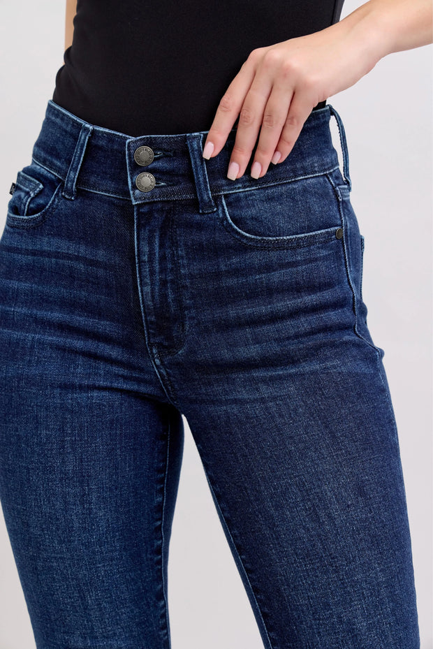 Judy Blue High-Waist Double Waist Band Skinny Jeans