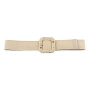 Straw Buckle Elastic Belt