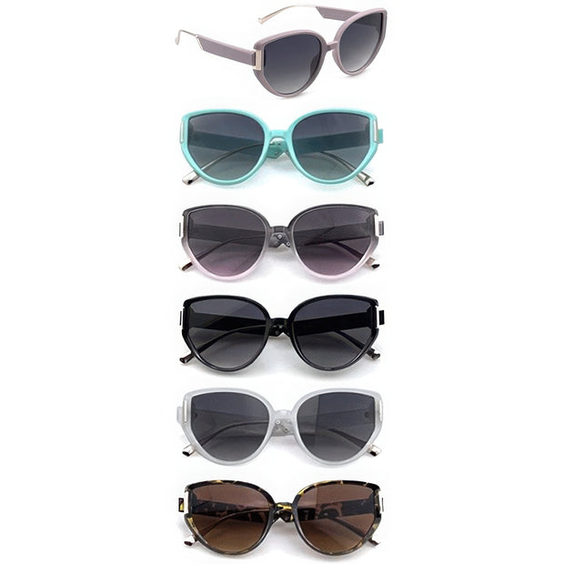 Round Cat Eye Sunglasses