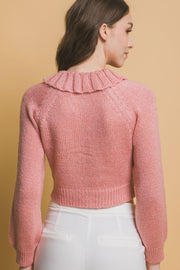 Short Collard Sweater