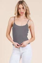 Basic Double Layers Fitted Cami Top