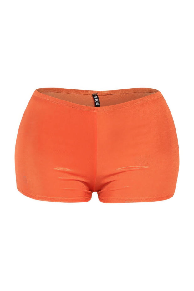 Shimmer High Waisted Shorts