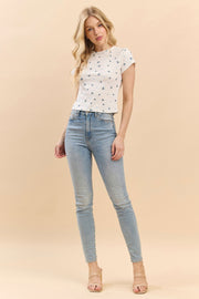 Short Sleeve Printed Baby Tee
