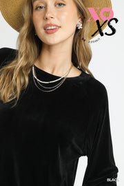 Ribbed Knit Oversized Top
