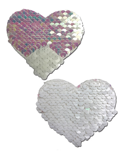 Pastease Color Changing Flip Sequins Heart