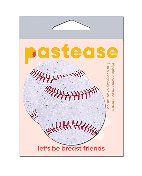 Pastease Premium Baseball Sparkly - White