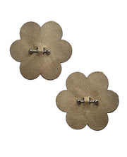 Pastease Pierced Flower Breast Petal With Barbell Piercing - Nude