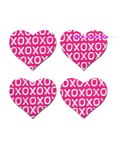Pastease Petites Xo Hearts - Pink O/s