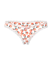 Sweet Treats Crotchless Boy Short With Wicked Sensual Care Peach Lube - White (Plus Size)