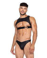 Master Harness With Hook & Ring Closure Black