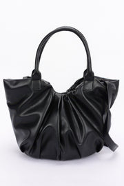 Faux Leather Tote Bag