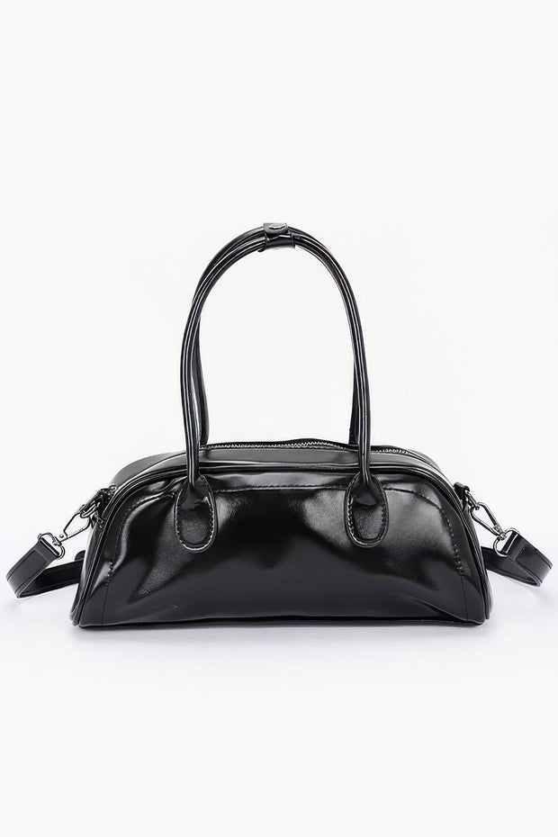 Faux Leather Sport Bag