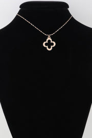 Open Clover Pendant Necklace