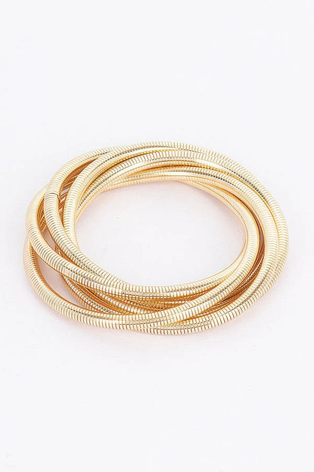 Multi Metal Spring Bracelet