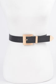 Classic Big Buckle Belt