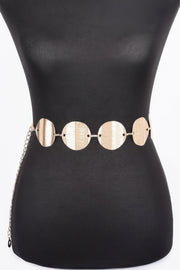 Multi Metal Chain Belt