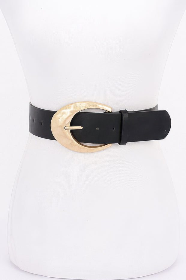 Metal Buckle Pu Belt