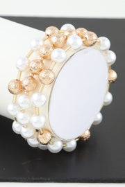 Multi Pearl Beaded Bracelet