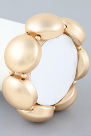 Polished Dome Cuff Bracelet