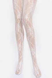 Lace Flower Stocking