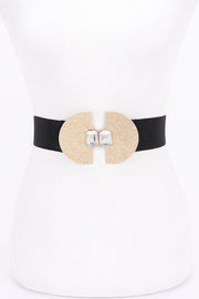 Metal Buckle Elastic Belt