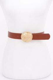Metal Buckle Pu Belt