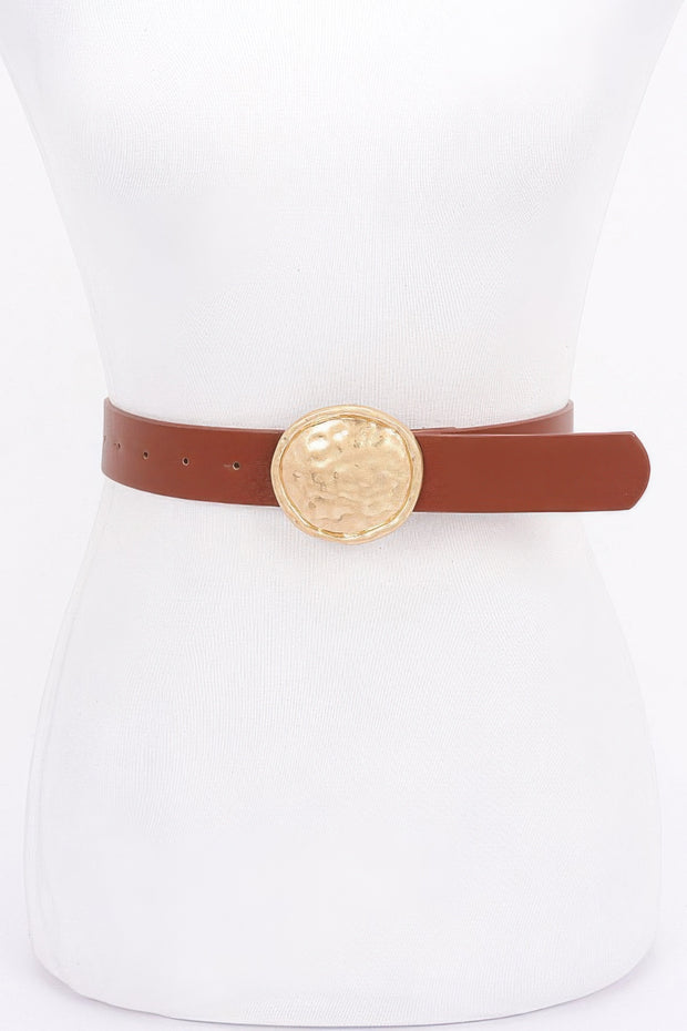 Metal Buckle Pu Belt