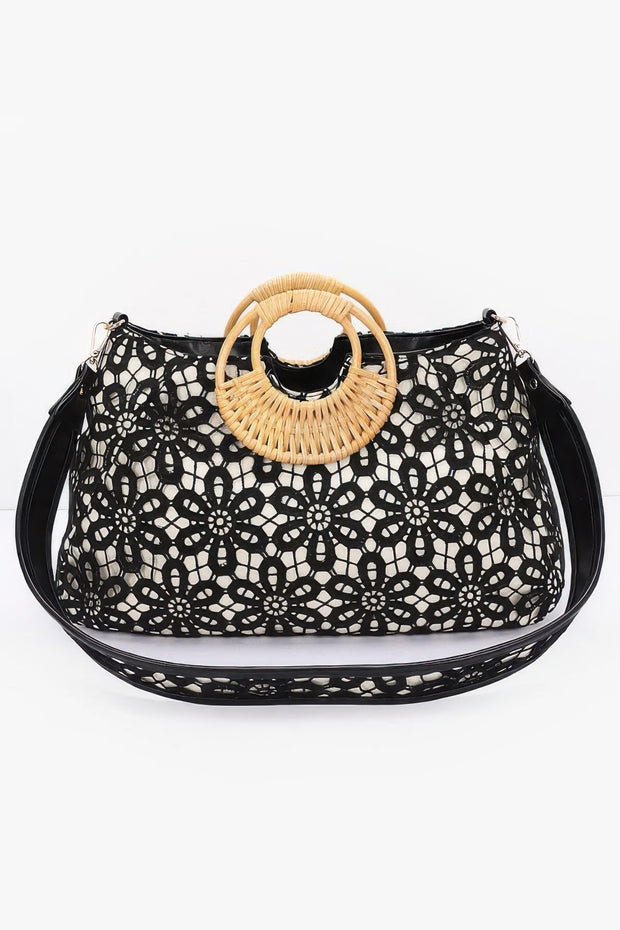 Faux Top Case Clutch