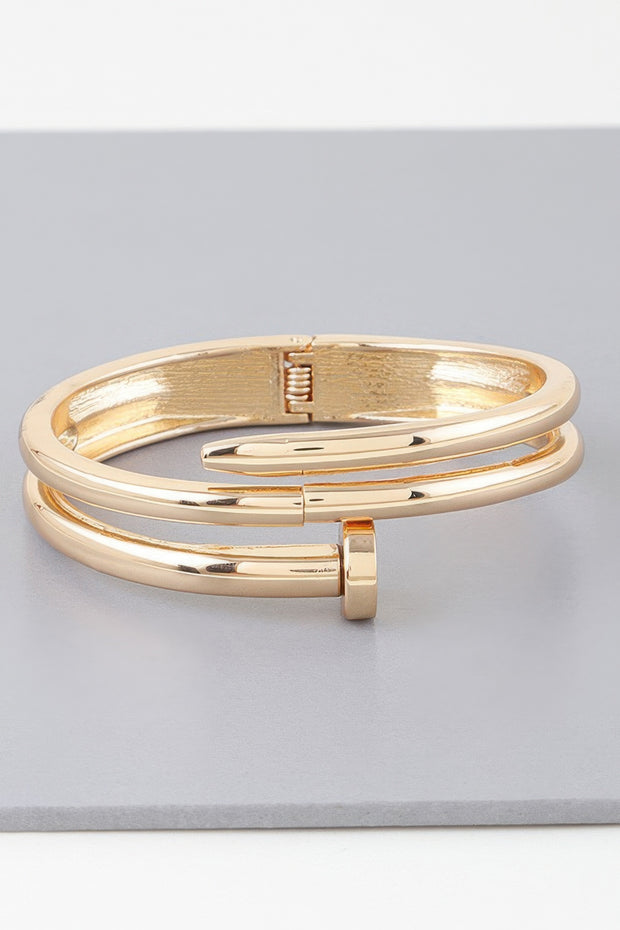 Shiny Nail Wrap Around Bracelet